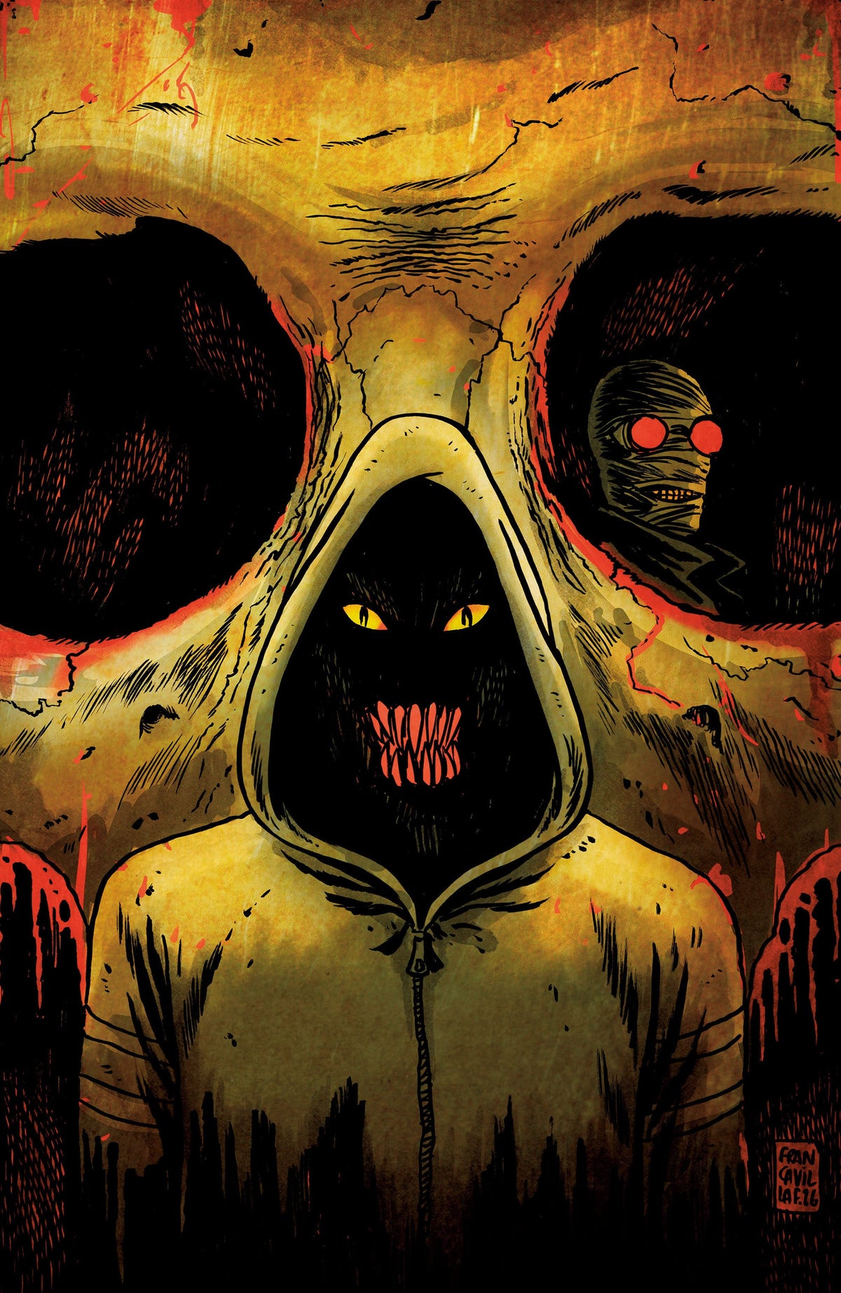Boom Entertainment Comic Books Stuff of Nightmares: The Hoodie #1 I Unlimited Variant (Full Art, Francavilla) (Release Date: 12/02/2026) 84428401391801091 PRH-84428401391801091