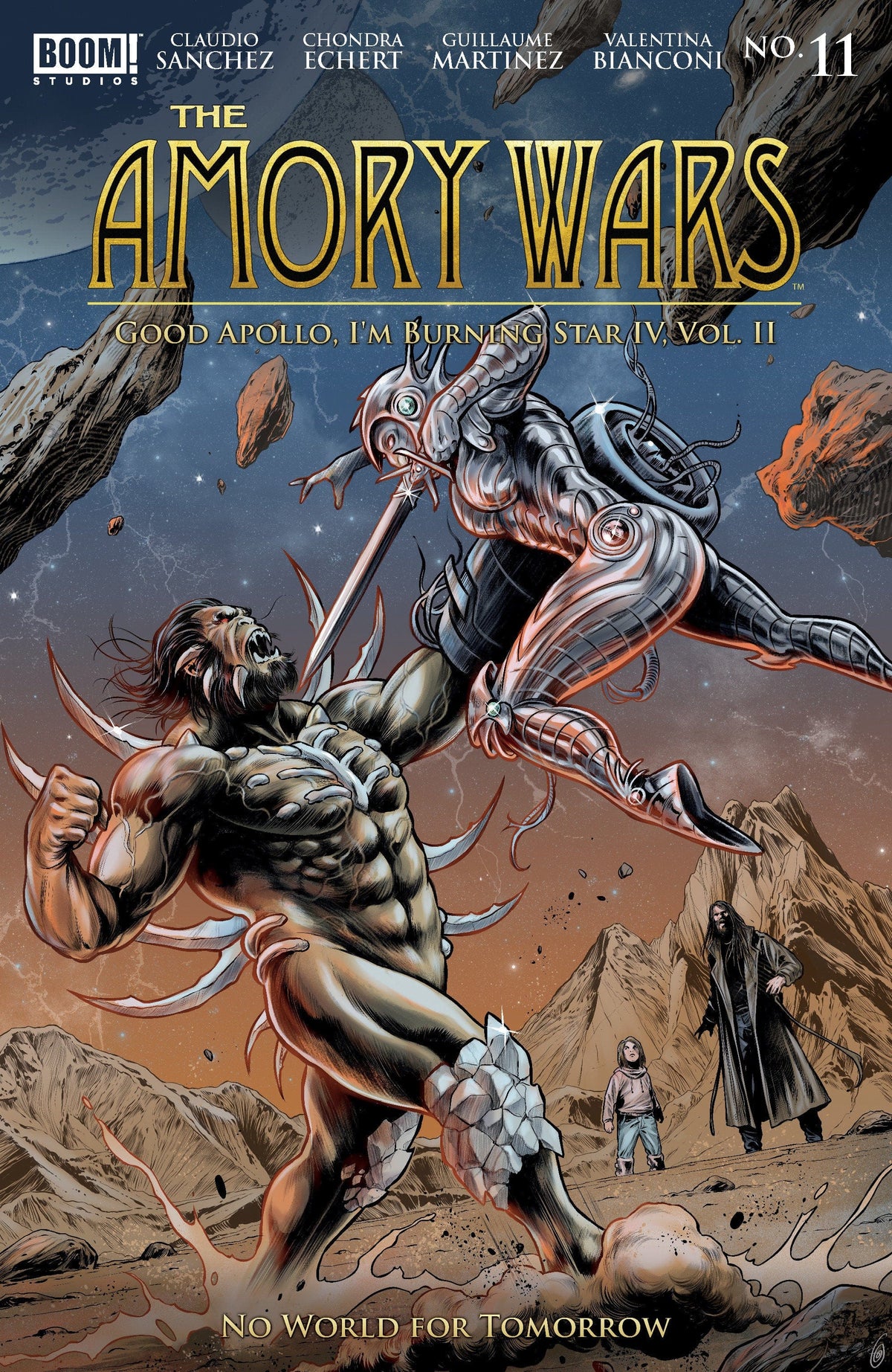 Boom Entertainment Comic Books The Amory Wars: No World for Tomorrow #11 A Main 84428401097911011 PRH-84428401097911011