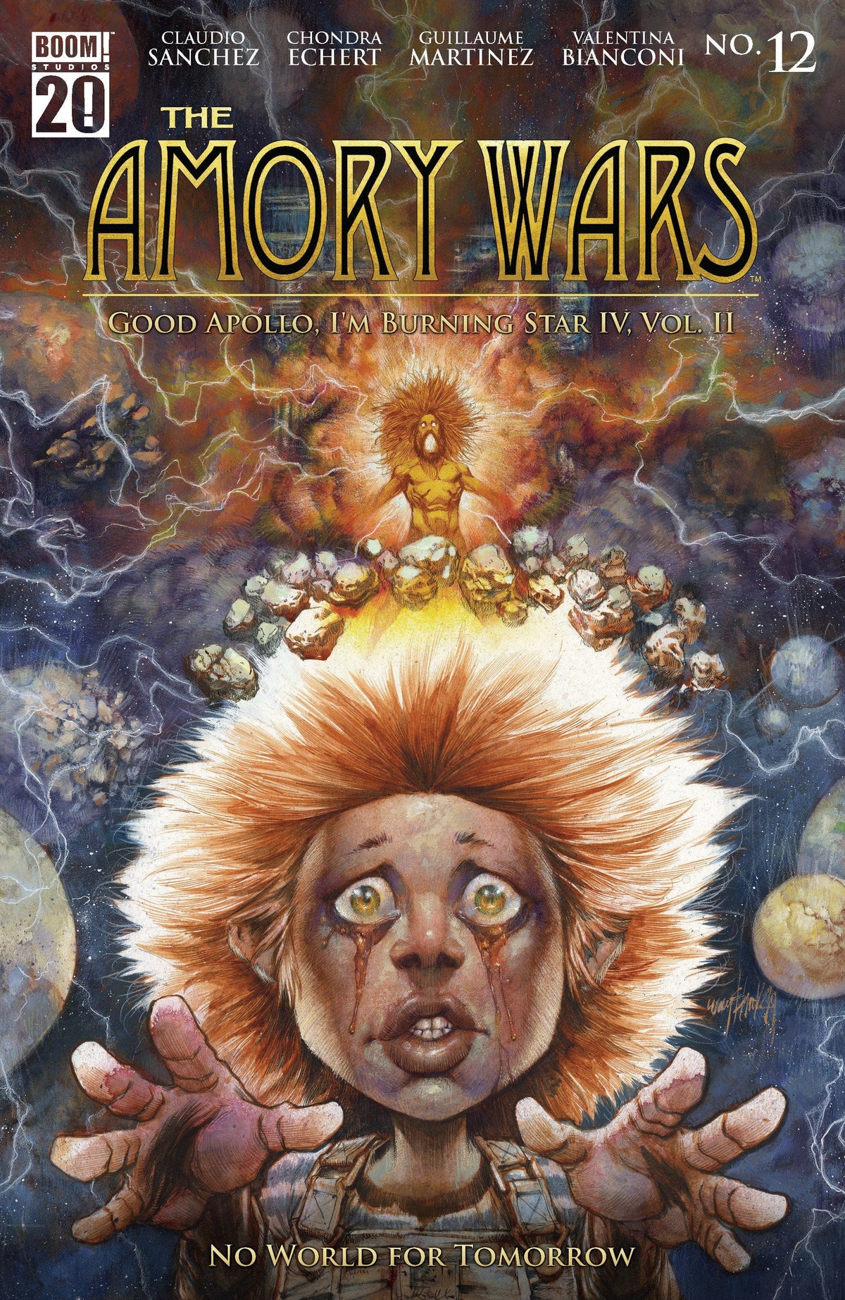 Boom Entertainment Comic Books The Amory Wars: No World for Tomorrow #12 B Variant (Dressed, Wayshak) 84428401097912021 PRH-84428401097912021