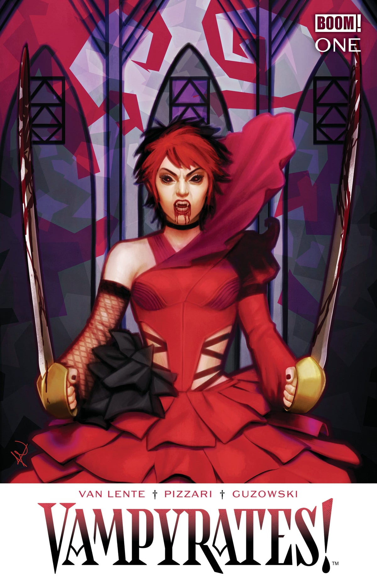 Boom Entertainment Comic Books Vampyrates! #1 B Variant (Dressed, Puebla) 84428401341301021 PRH-84428401341301021