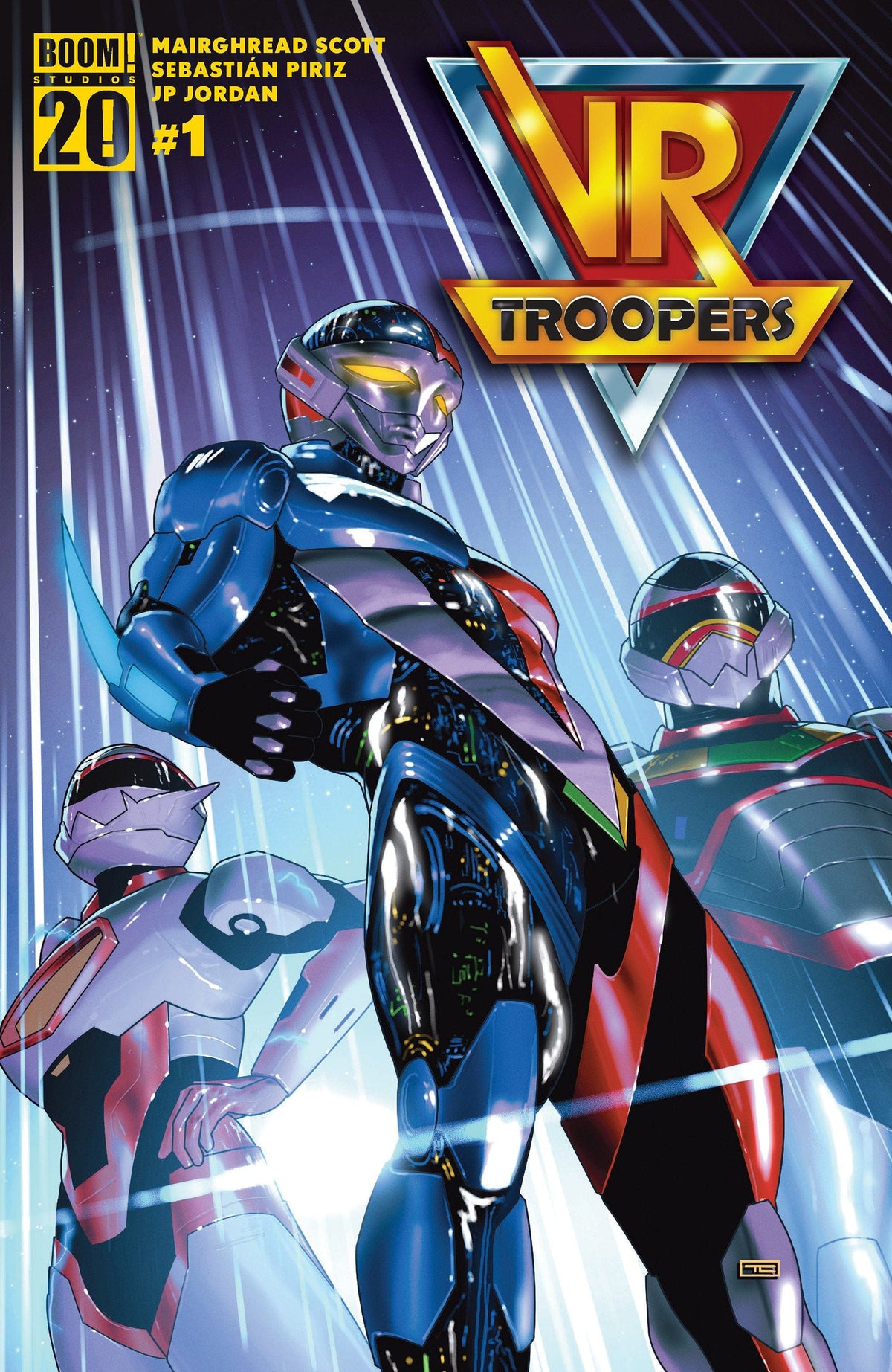 Boom Entertainment Comic Books VR Troopers #1 A Main (Dressed, Clarke) 84428401269001011 PRH-84428401269001011