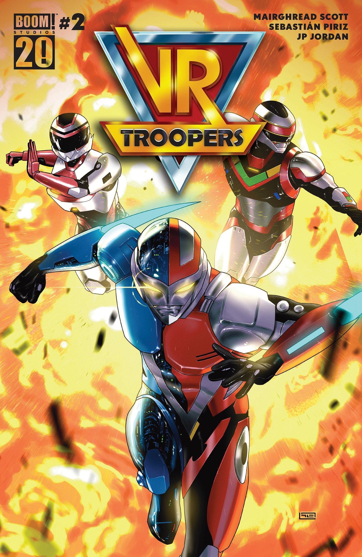 Boom Entertainment Comic Books VR Troopers #2 A Main (Dressed, Clarke) 84428401269002011 PRH-84428401269002011
