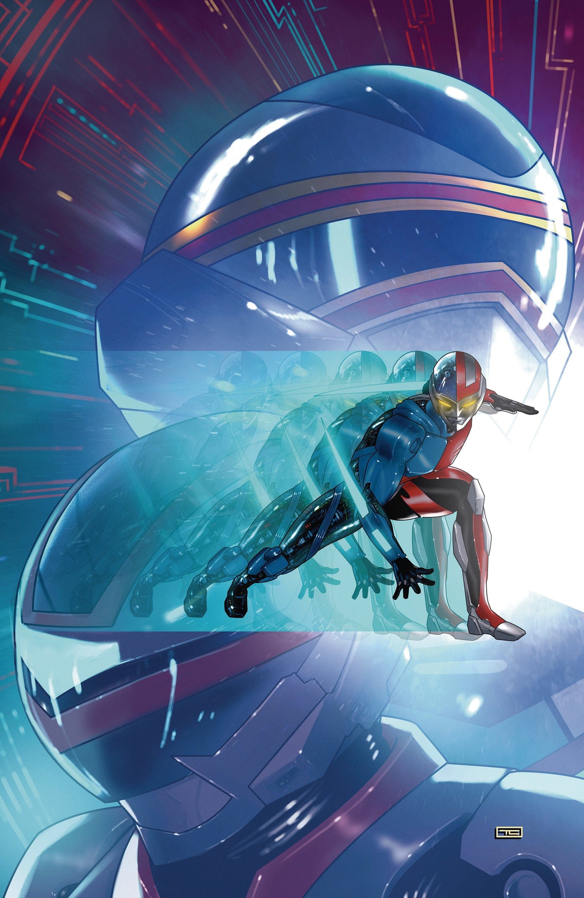 Boom Entertainment Comic Books VR Troopers #3 C Variant (Full Art, Foil, Clarke) 84428401269003041 PRH-84428401269003041