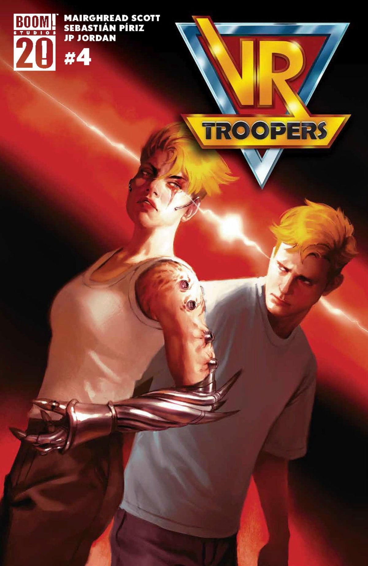 Boom Entertainment Comic Books VR Troopers #4 B Variant (Dressed, Montes) 84428401269004021 PRH-84428401269004021