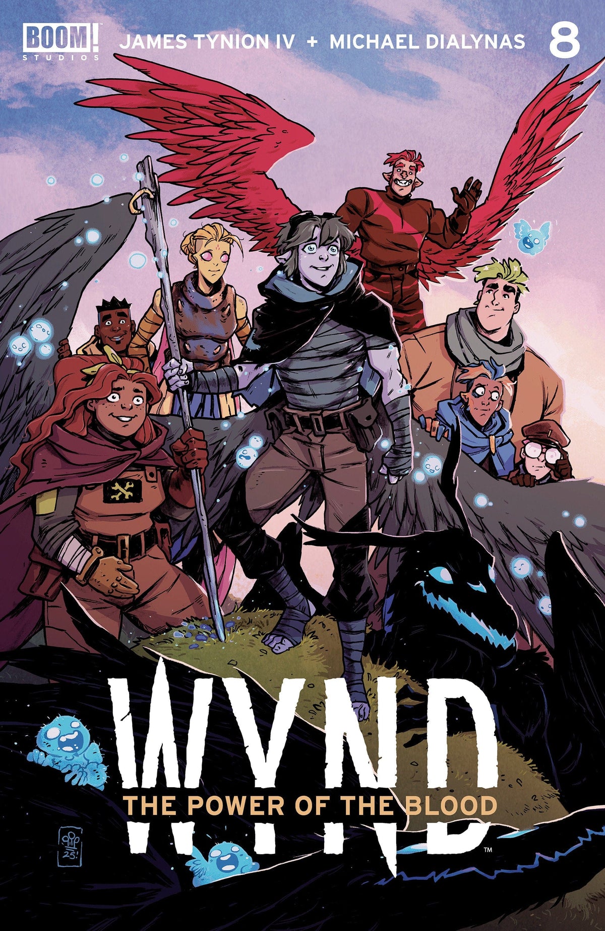 Boom Entertainment Comic Books Wynd: The Power of the Blood #8 A Main (Dressed, Dialynas) 84428401120408011 PRH-84428401120408011