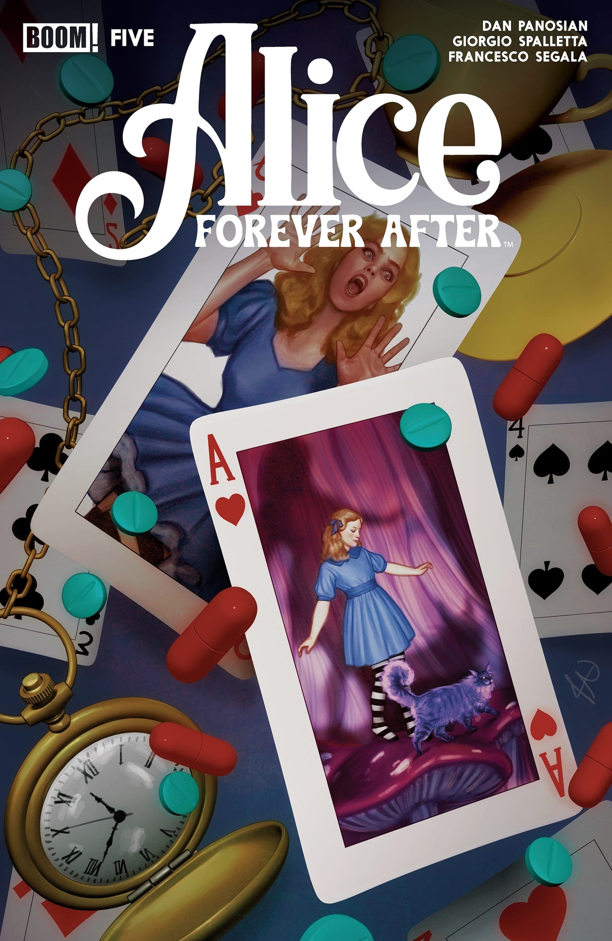 Boom! Studios Comic Books Alice Forever After #5 E FOC Reveal Variant (Dressed, TBA) 84428401291105051 PRH-84428401291105051