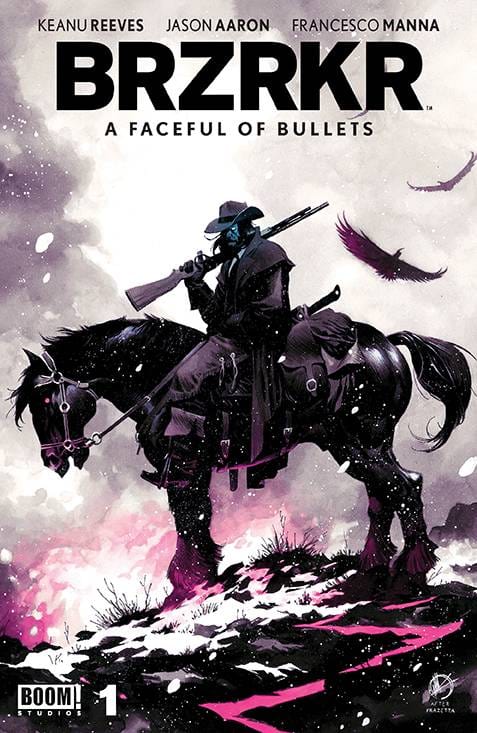 BOOM! STUDIOS Comic Books BRZRKR A FACEFUL OF BULLETS #1 CVR D FOIL VAR SCALERA (MR) 84428401108201041 APR240024