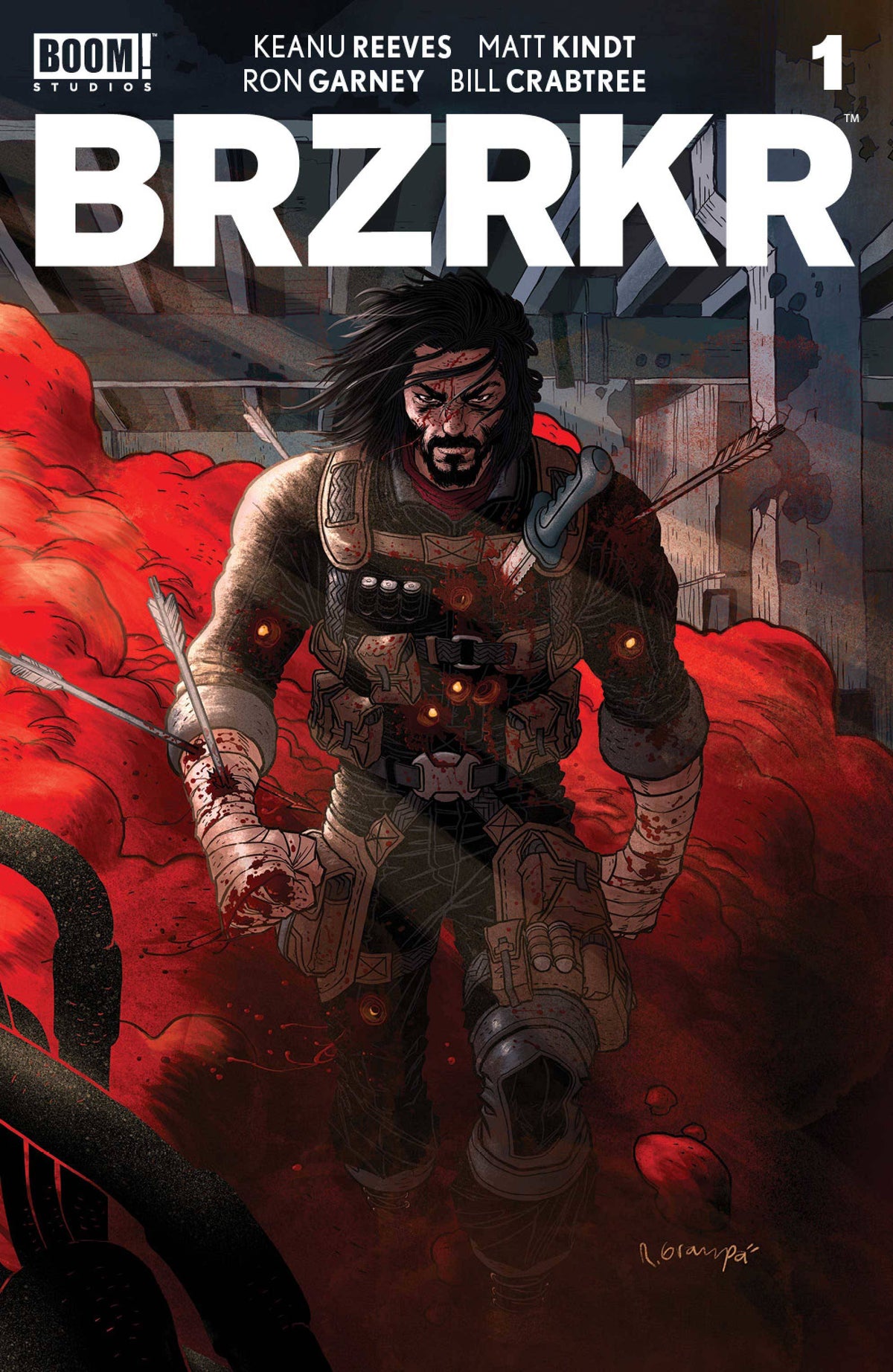 BOOM! STUDIOS Comic Books BRZRKR (BERZERKER) #1 CVR C GRAMPA FOIL VAR (MR) 84428400795501031