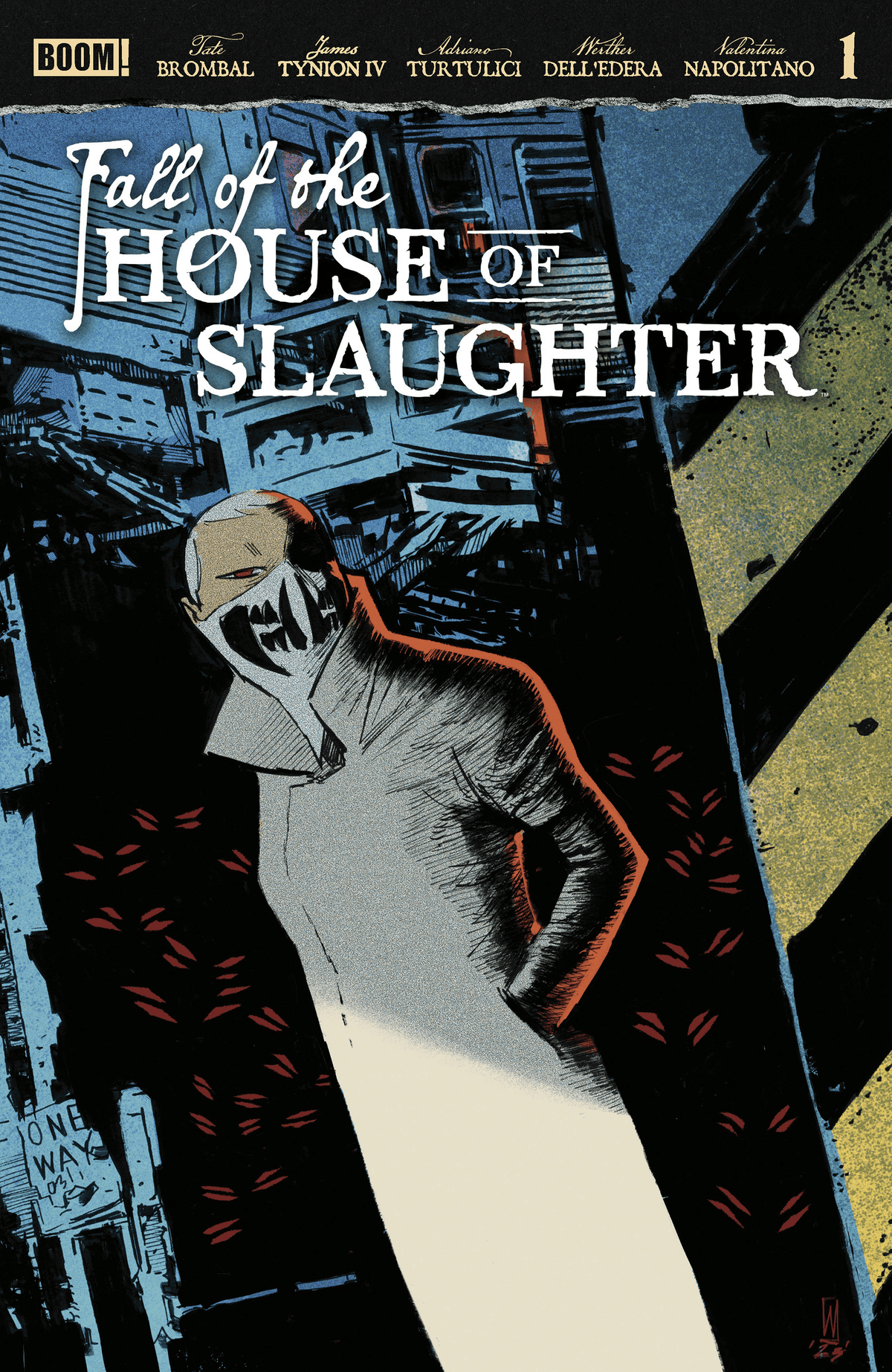 Boom! Studios Comic Books Fall of the House of Slaughter #1 B Main (Dressed, Dell'Edera) 84428401330701021 PRH-84428401330701021