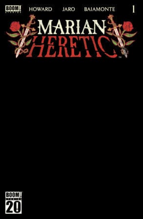 Boom! Studios Comic Books Marian Heretic #1 H Black Sketch Variant (Dressed, Sketch) 84428401288101131 PRH-84428401288101131