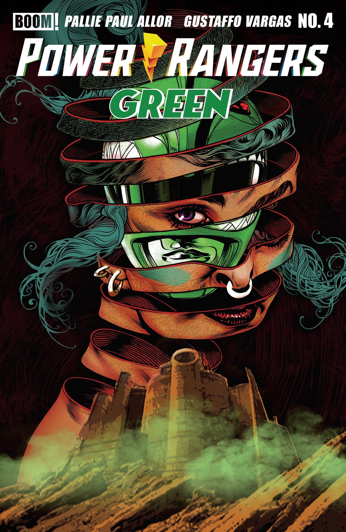 Boom! Studios Comic Books Power Rangers Green #4 A Main (Dressed, Harris) (Release Date: 11/18/2026) 84428401346804011 PRH-84428401346804011