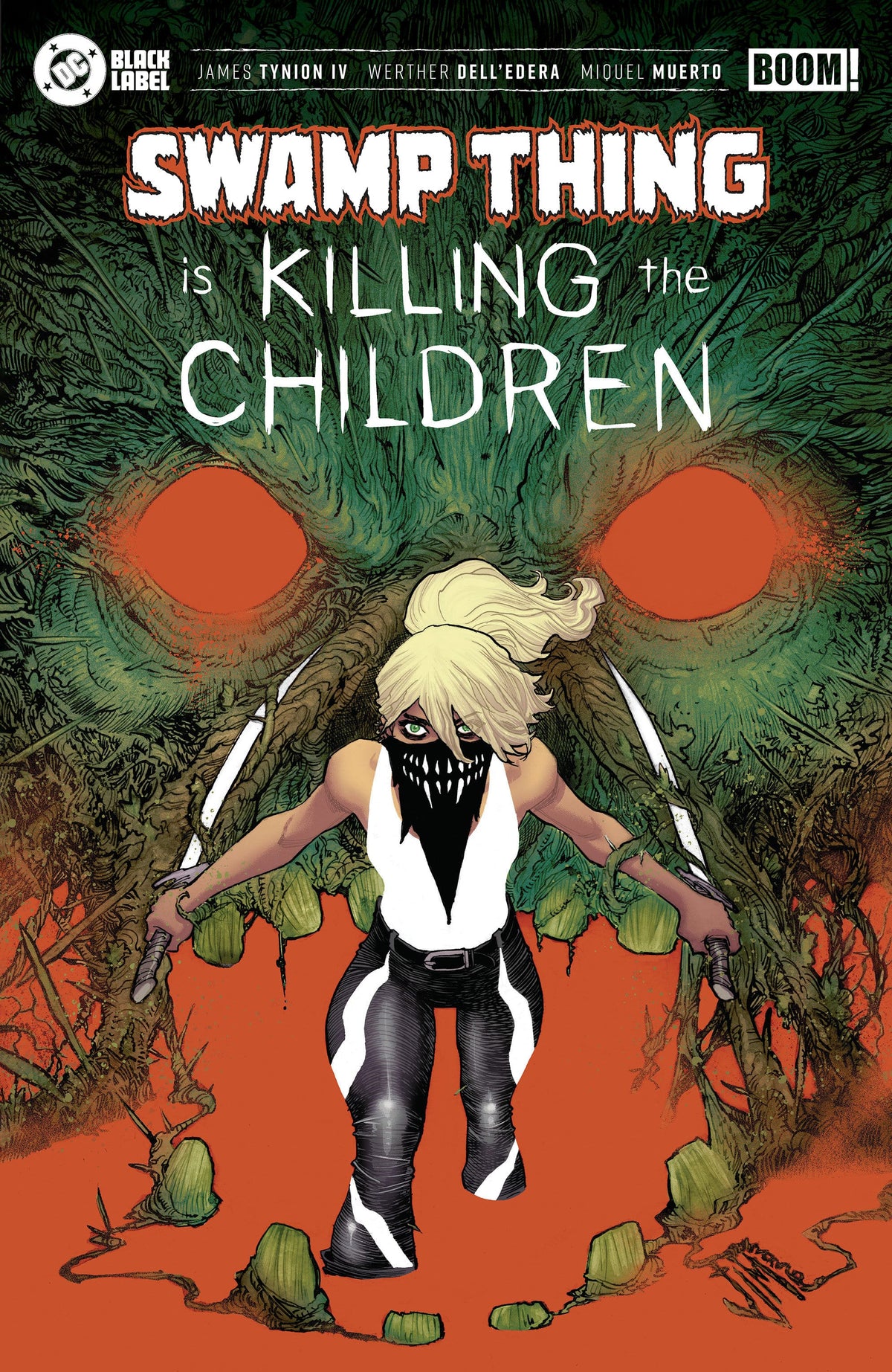 Boom! Studios Comic Books Swamp Thing is Killing the Children #1 O FOC Reveal Variant (Dressed, TBA) (Release Date: 12/02/2026) 84428401388801151 PRH-84428401388801151