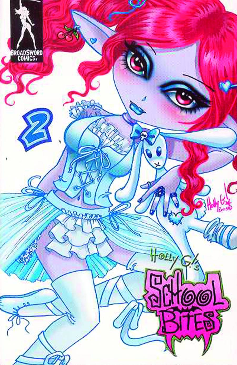 BROADSWORD COMICS Graphic Novel SCHOOL BITES GN VOL 02 60325900161502 JUN052863