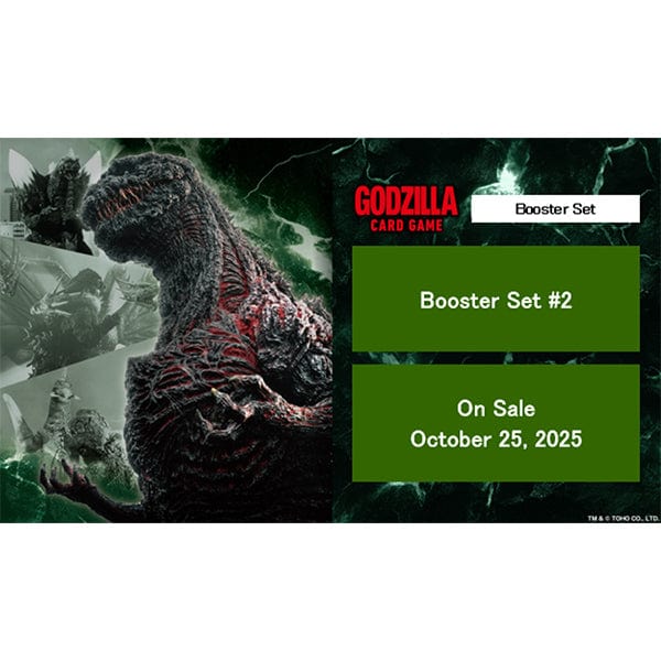 Bushiroad, Inc. Trading Card Games Godzilla Card Game: Booster Set #2 Booster Display 4988104160720 BUSGZCGBP02