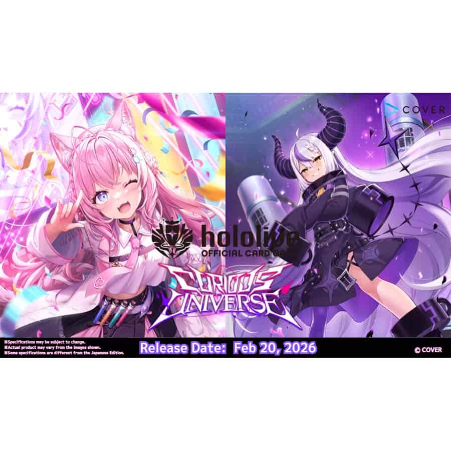 Bushiroad, Inc. Trading Card Games HOLOLIVE OFFICIAL CARD GAME BOOSTER BOX: CURIOUS UNIVERSE 4573689984733 HOCGHBP04E