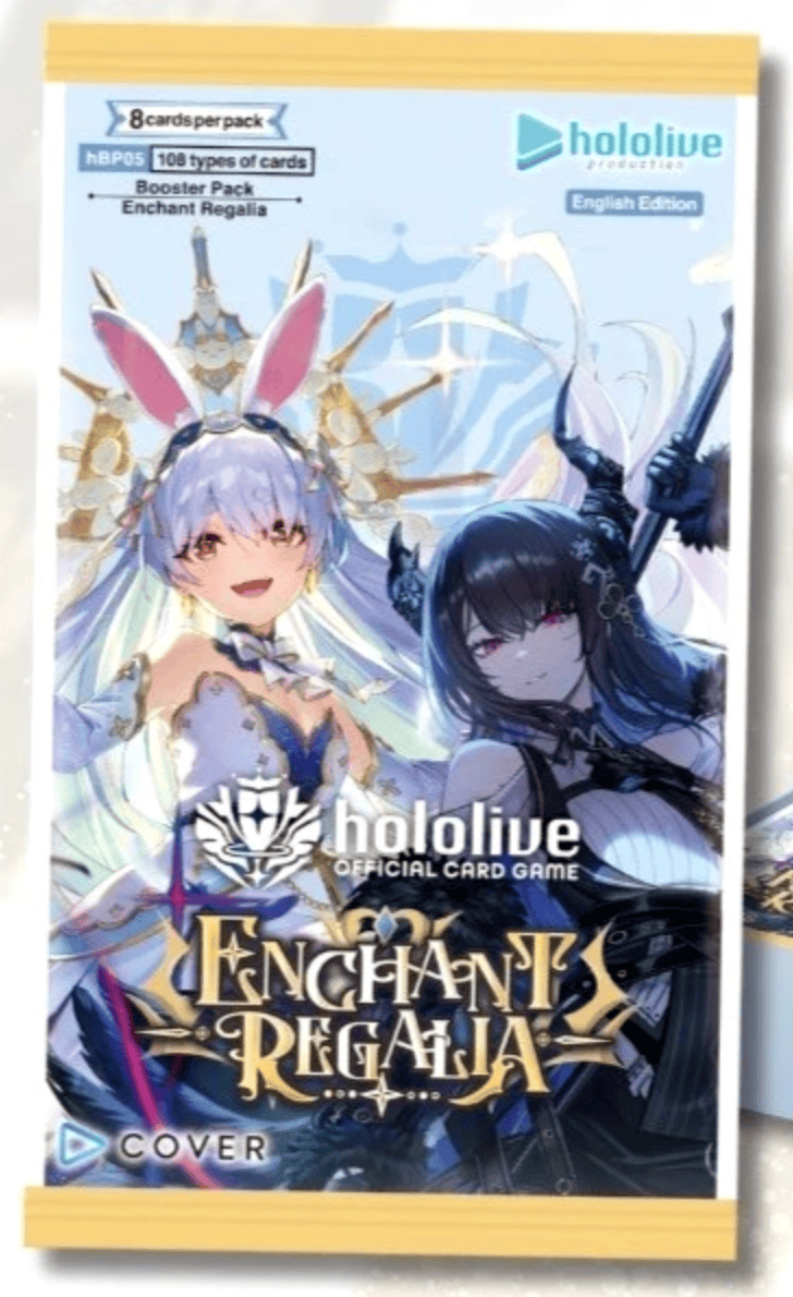 Bushiroad, Inc. Trading Card Games Hololive Official Card Game Booster Pack: Enchant Regalia 4580883362076 HOCGHBP05E