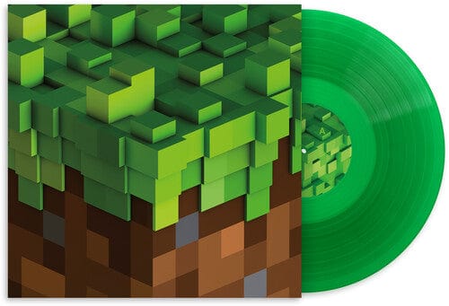 c418-music-vinyl-records-c418-minecraft-volume-alpha-transparent-green ...