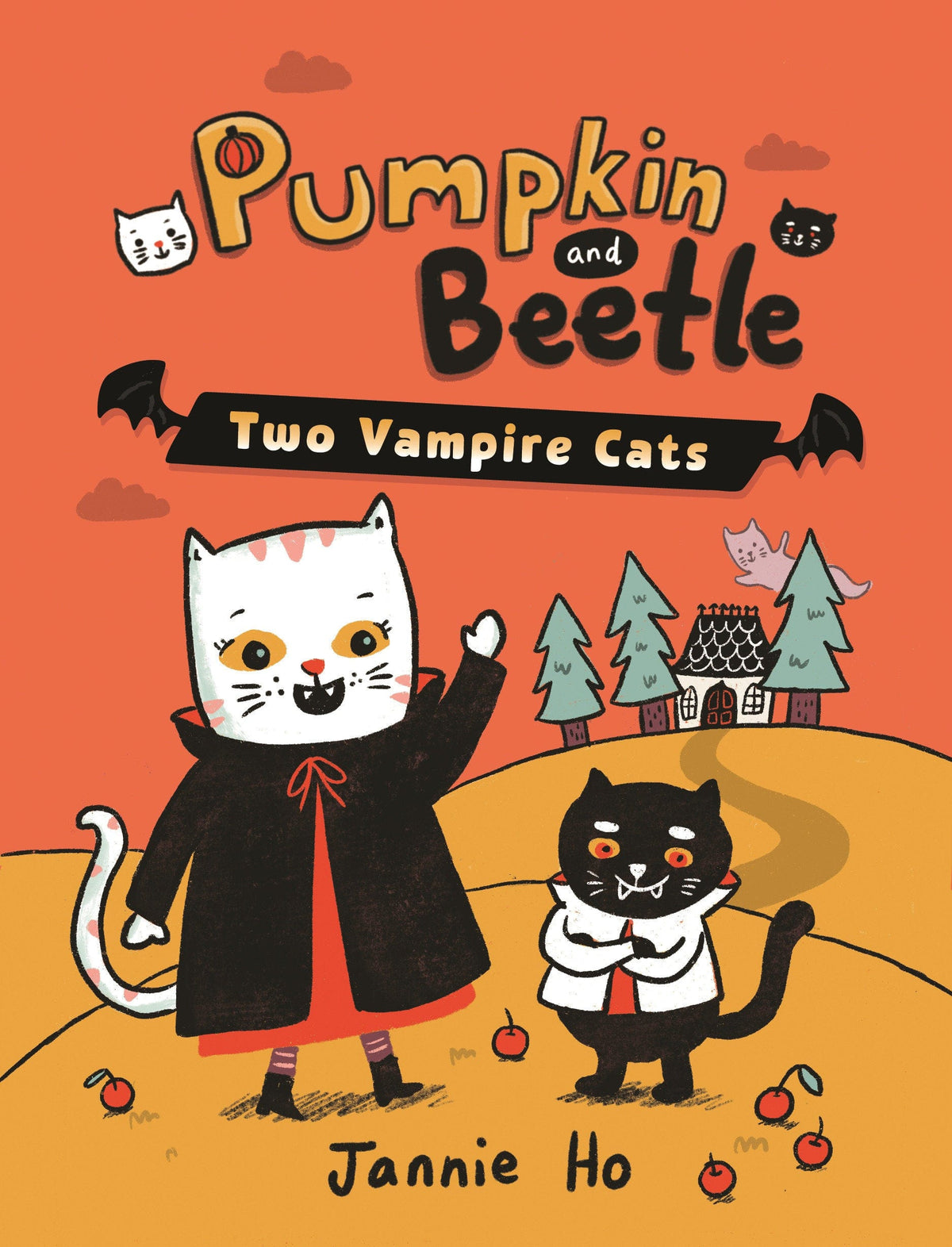Candlewick Press Graphic Novel Pumpkin and Beetle: Two Vampire Cats 9780823461585 PRH-9780823461585