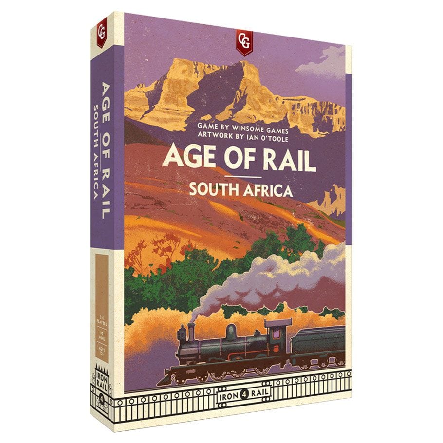 Capstone Games Board Games Iron Rail: Age of Rail: South Africa 850045365356 CTGIR401
