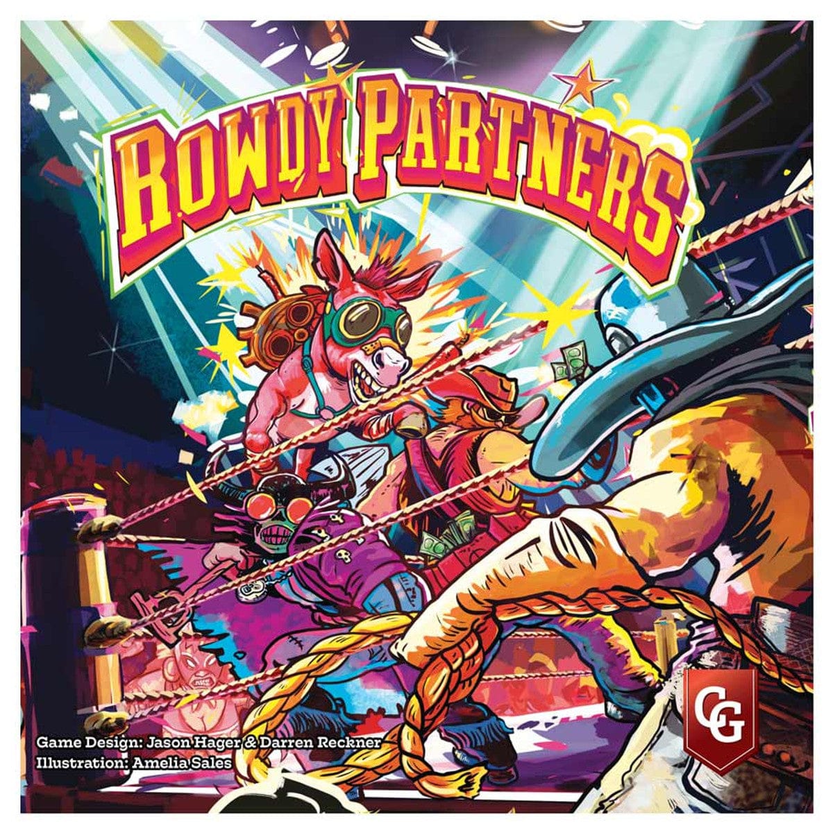 Capstone Games Board Games > Large Box Games Rowdy Partners 850045365882 CTGRP01
