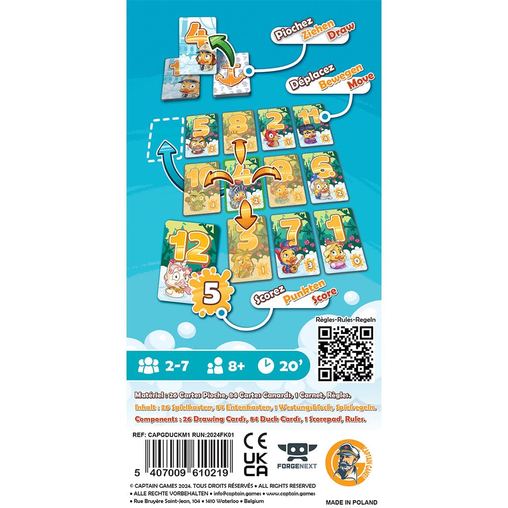 Captain Games Board Games > Card Games Duck and Cover 5407009610219 CAPGDAC01EN