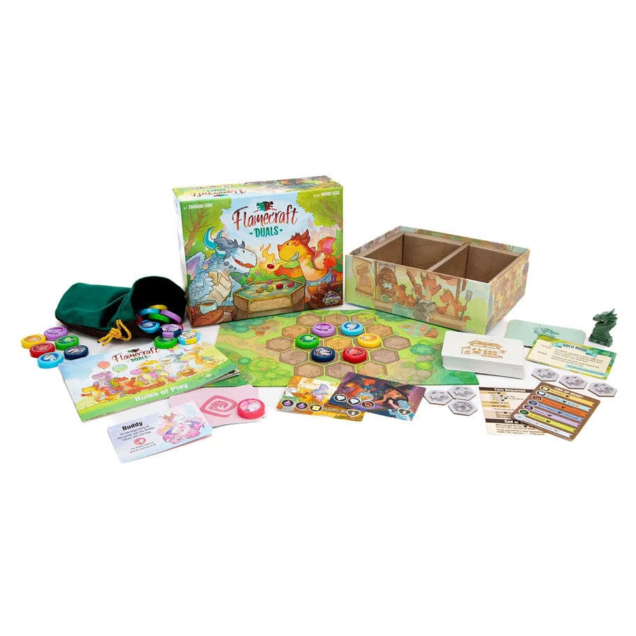 Cardboard Alchemy Board Games Flamecraft: Duals 850076208035 CA06DUASEN