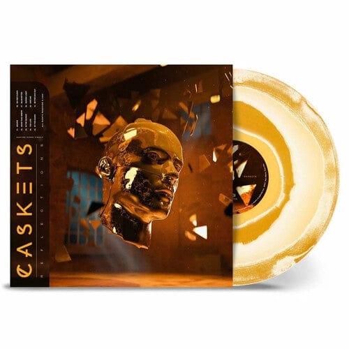 Caskets Music > Vinyl Records Caskets - Reflections (Corona Orange & White Vinyl) 4065629685317 WBUK2968531.1