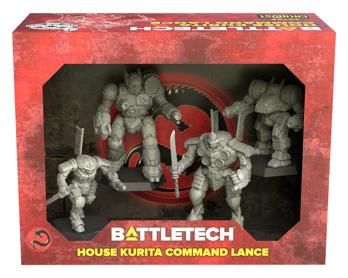 Catalyst Game Labs Miniatures > Other Miniatures BattleTech: House Kurita Command Lance CYT35786 810123696246