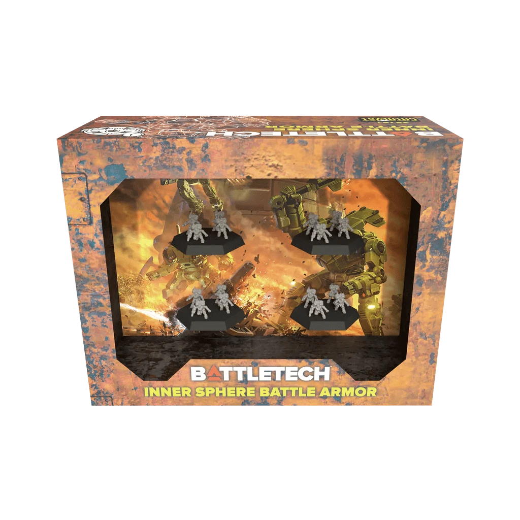 Catalyst Game Labs Miniatures > Other Miniatures BATTLETECH: INNER SPHERE - BATTLE ARMOR PLATOON SET 810123690701 CYT35761