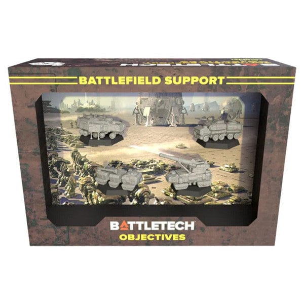 Catalyst Game Labs Miniatures > Other Miniatures BattleTech: Mercenaries Force Pack - Battlefield Support Objectives 810123690718 CYT35762
