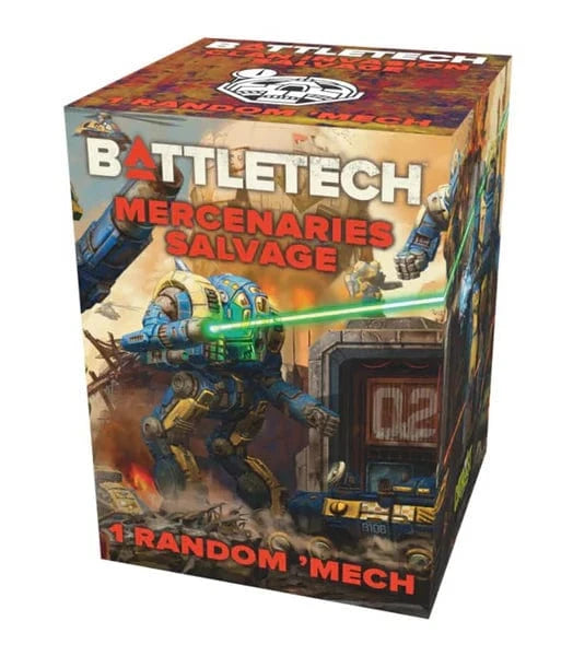 Catalyst Game Labs Miniatures > Other Miniatures BattleTech: Salvage Box: Mercenaries Box (single) 810123692224
