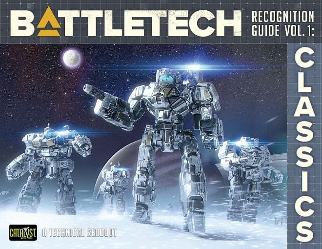 Catalyst Game Labs Tabletop Games > Miniature Games BattleTech: Technical Readout - Recognition Guide Volume 1 - Classics 9781638611707 CAT 35139