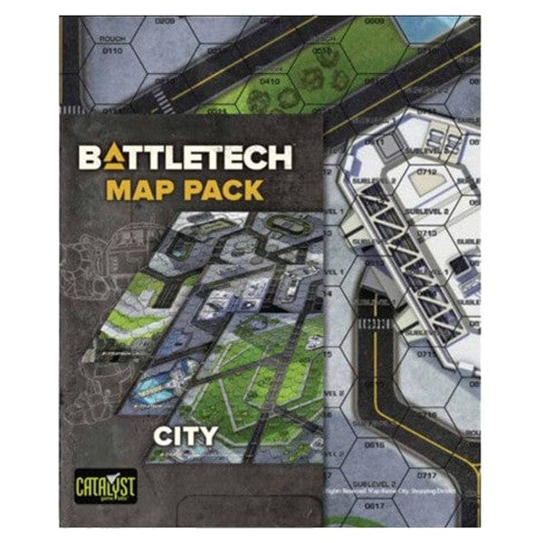 Catalyst Game Labs Tabletop Games > Role-Playing Games > Accessories BattleTech: Map Pack: Cities 810123692231 CYT35155