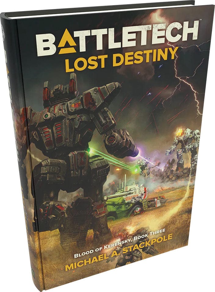 Catalyst Game Labs Tabletop Games > Role-Playing Games BattleTech: Blood of Kerensky - Book Three - Lost Destiny (Hardcover) 9781947335653 CAT 36047P