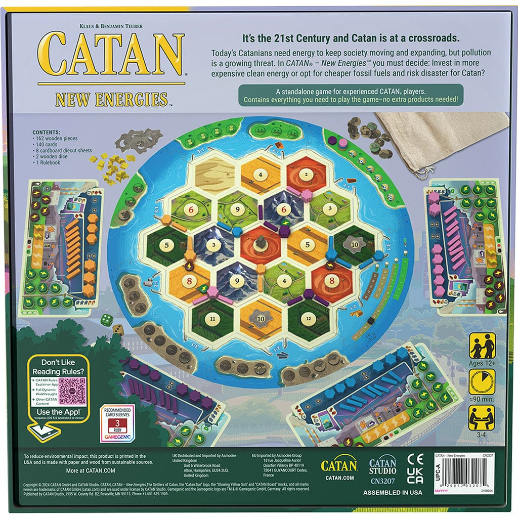 Catan Studios Board Games Catan - New Energies 029877032075