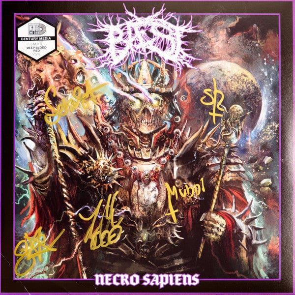 Baest Music > Vinyl Records Beast - Necro Sapiens - Olive Green Vinyl 194398562315