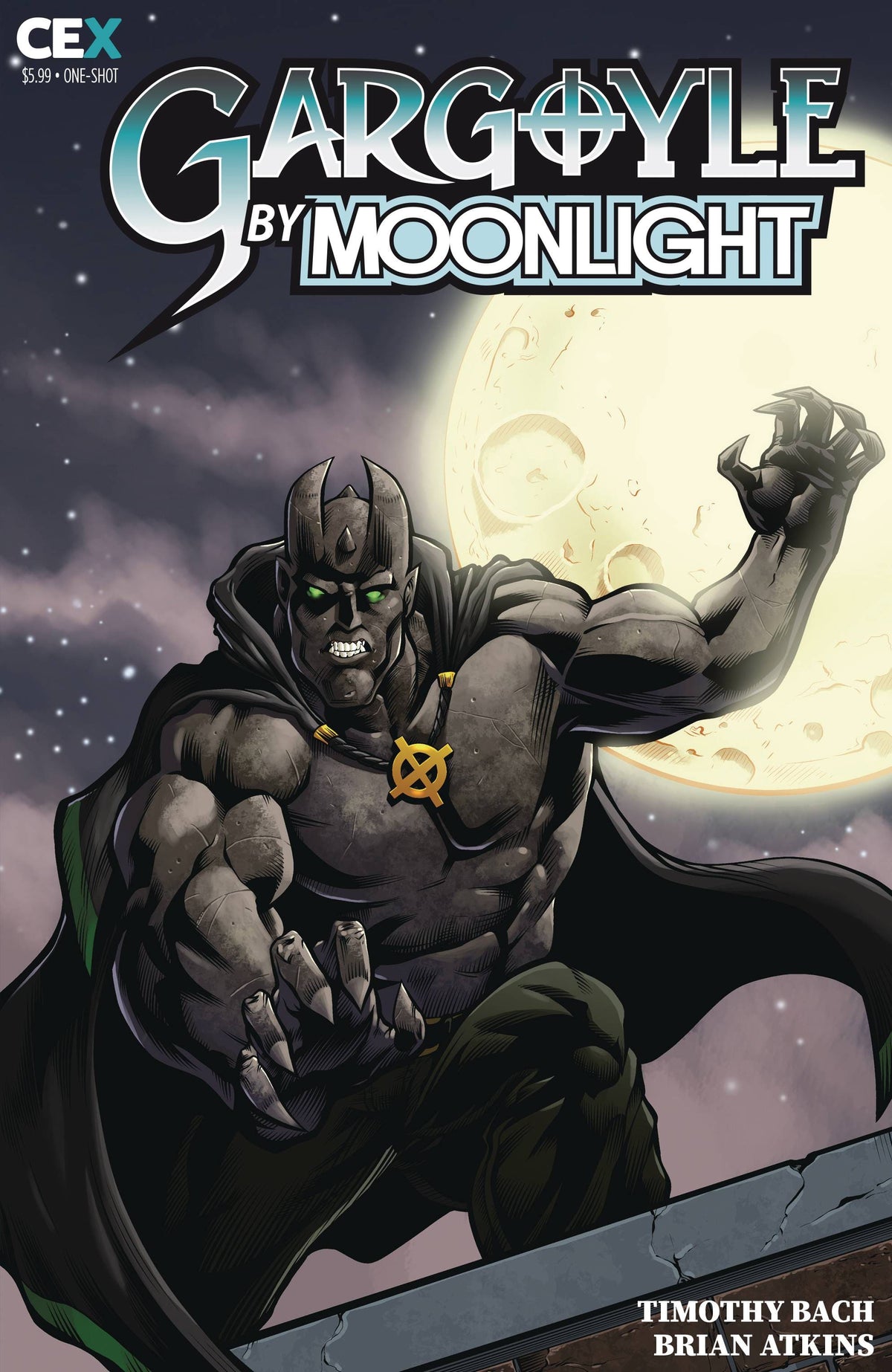 CEX PUBLISHING Comic Books GARGOYLES BY MOONLIGHT ONE SHOT CVR A ATKINS 79394597462700111 JUN231724