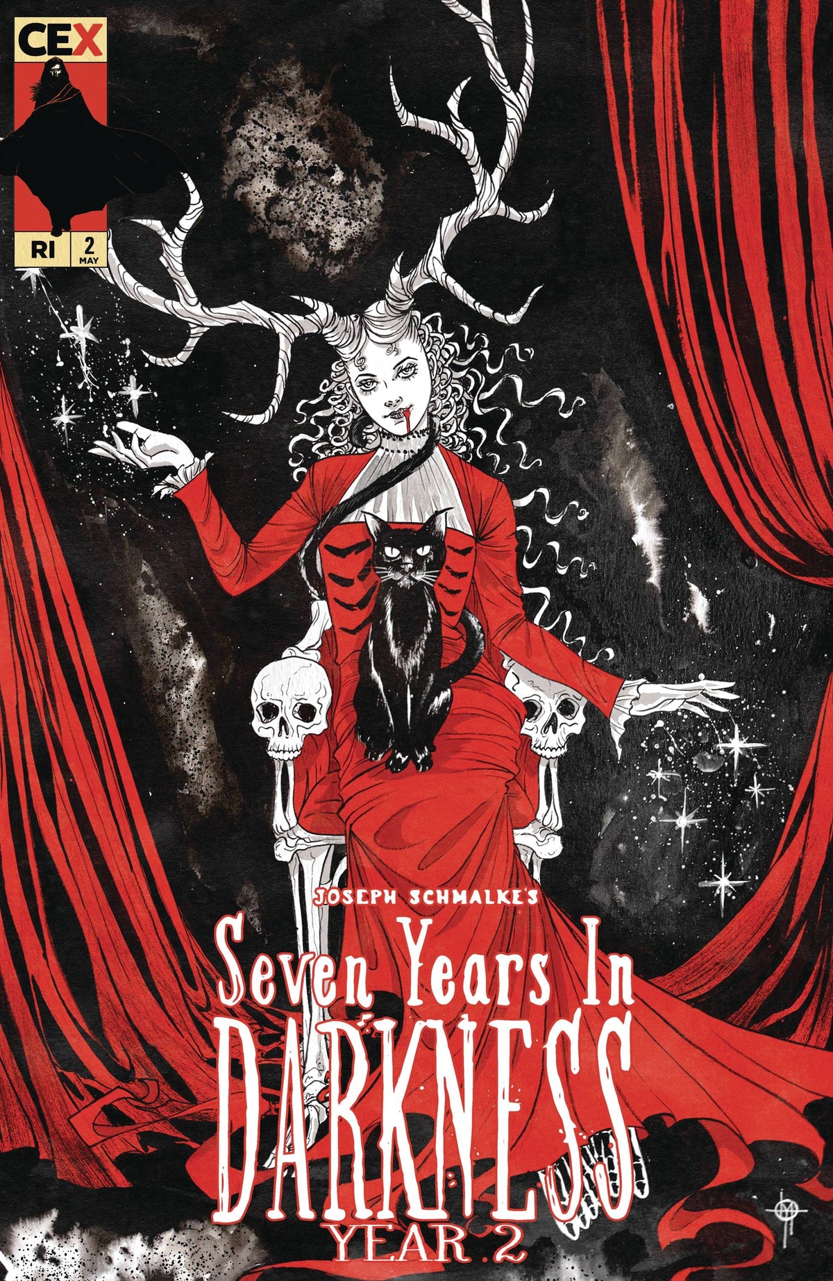 CEX PUBLISHING Comic Books > Incentives SEVEN YEARS IN DARKNESS YEAR TWO #2 (OF 4) CVR C 1:10 INC '79394597454200831 0324CX338