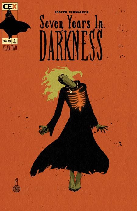 Cex Publishing Comic Books SEVEN YEARS IN DARKNESS YEAR TWO #1 (OF 4) CVR A JOSEPH SCHMALKE CARD STOCK 79394597454200711 0124CX352