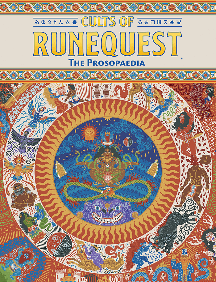 Chaosium Tabletop Games > Role-Playing Games Cults of RuneQuest: The Prosopaedia 9781568824666 CHA 4042-H