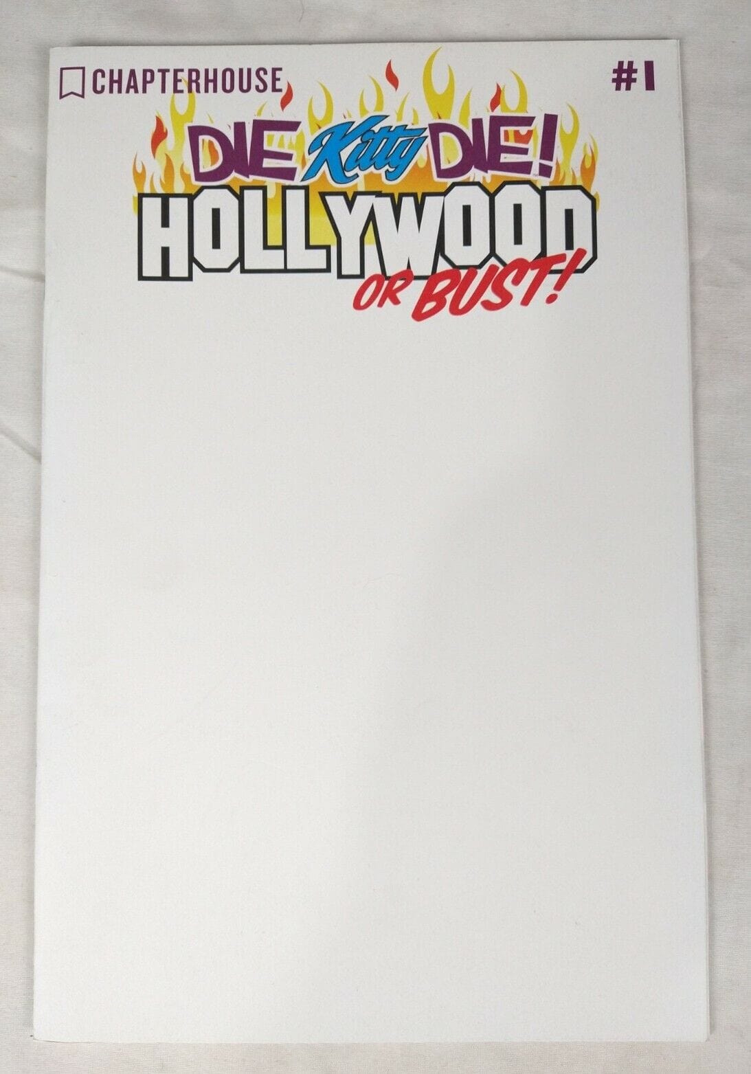 chapterhouse Comic Books DIE KITTY DIE HOLLYWOOD OR BUST #1 CVR C 1:5 INCV 62845125905300531