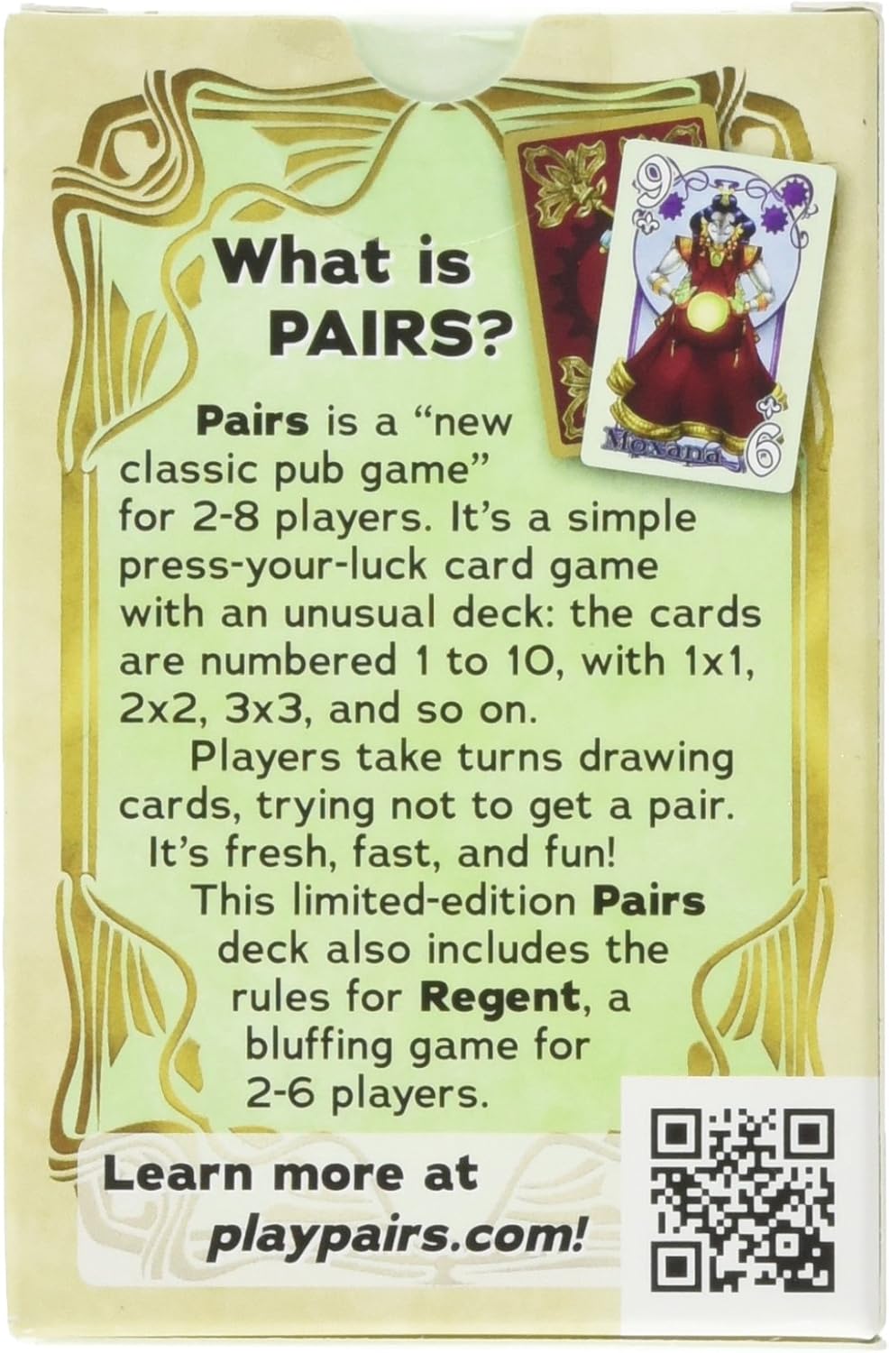Cheap Ass Games Board Games > Card Games Pairs Muses Game 823464002171 217CAG