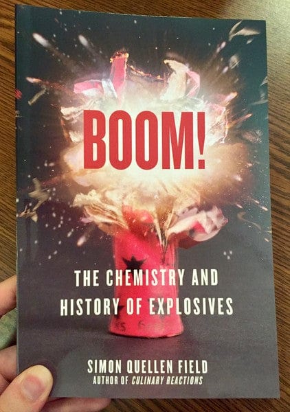 Chicago Review Press Books > Art & Gifts > Novelties Boom!: The Chemistry and History of Explosives - Book 9781613738054 MC-22121