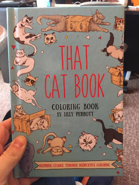 Chicago Review Press Books > Coloring Books That Cat Book Coloring Book: Inspiring Change through Meditative Coloring - Book 9781571783400 MC-22273
