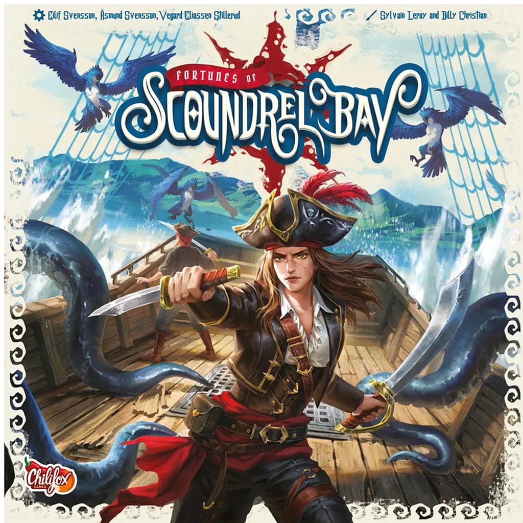 Chilifox Games Board Games > Large Box Games Fortunes Of Scoundrel Bay 7090057170071 CHI-FSB-001-007