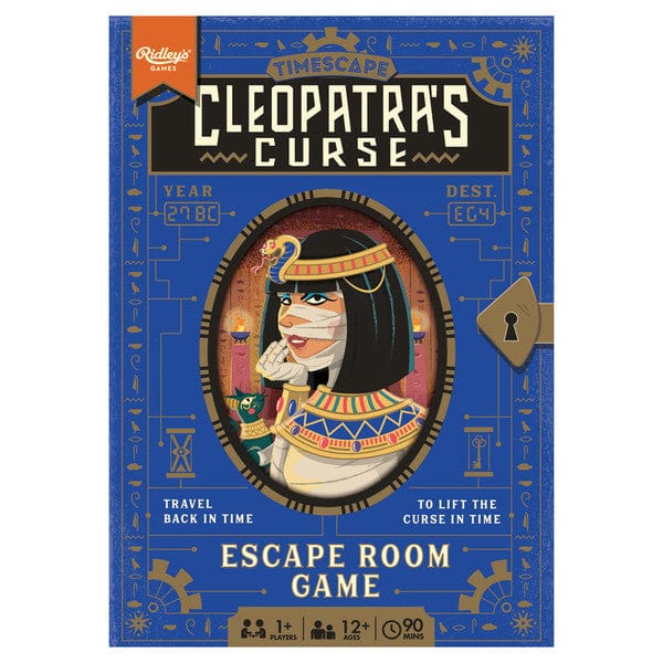 Chronicle Books Board Games > Party Games Timescape: Cleopatra's Curse 9781797229119 CBK29119