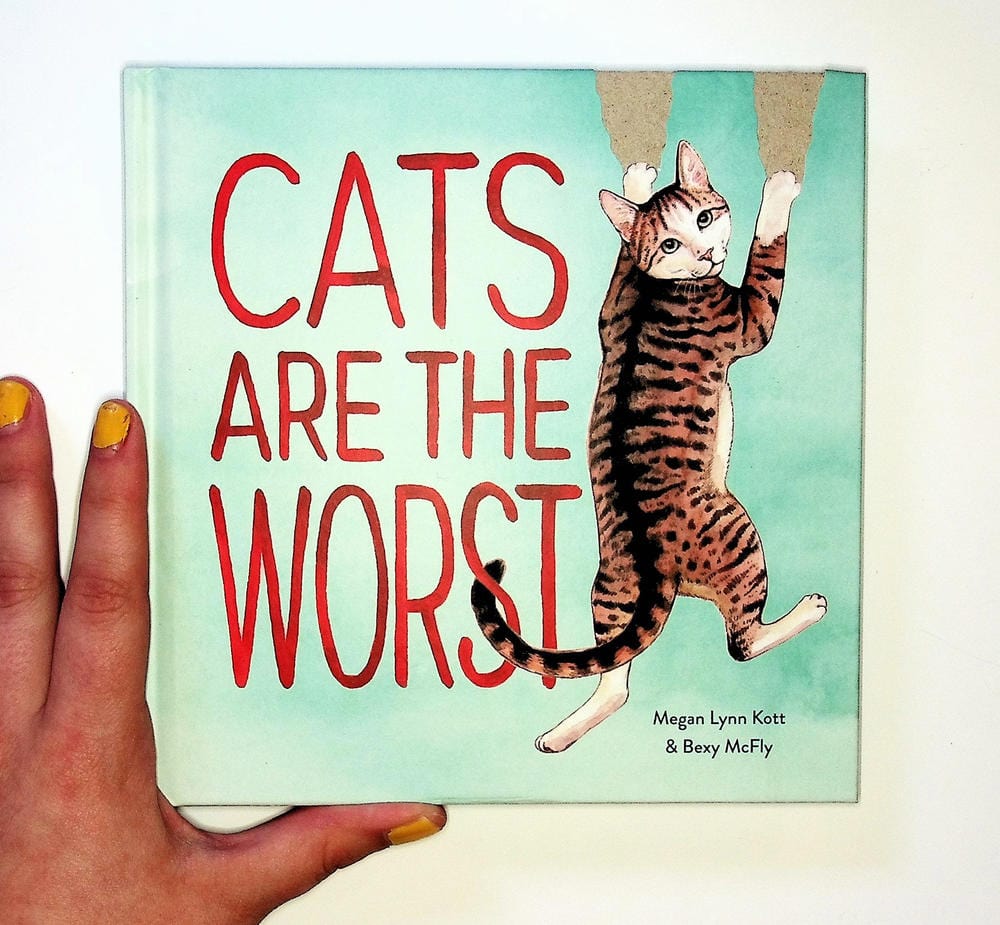 Chronicle Books Books > Art & Gifts > Pets Cats are the Worst - Hardcover 9781452178899 MC-23844