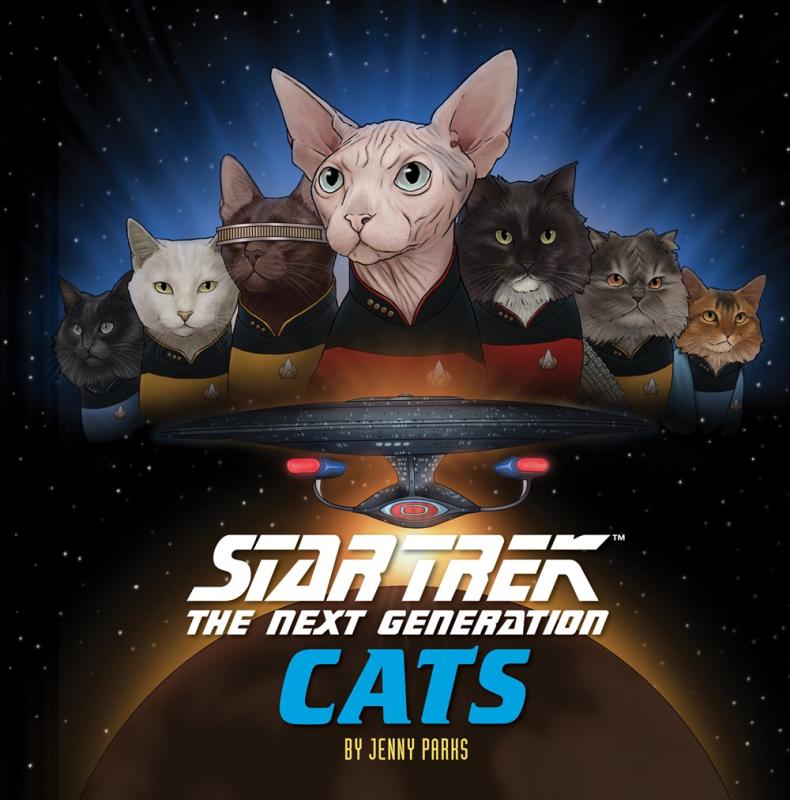 Chronicle Books Books > Art & Gifts > Pop Culture Star Trek: The Next Generation Cats - Hardcover 9781452167626 MC-49489