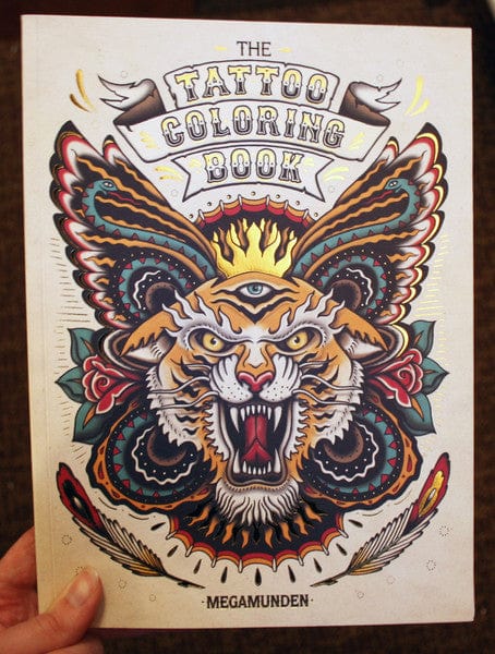 Chronicle Books Books > Coloring Books The Tattoo Coloring Book - Paperback 9781780670119 MC-20613