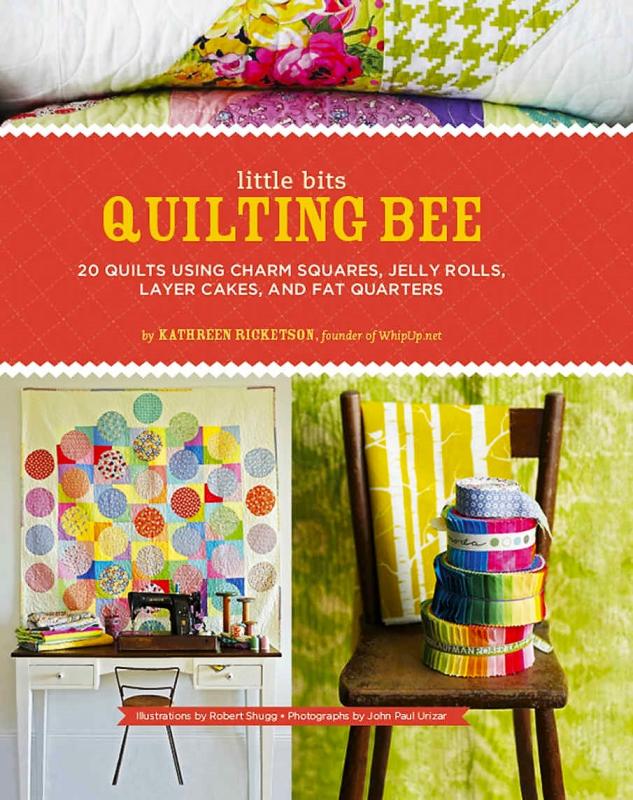 Chronicle Books Books > Lifestyle > Diy Little Bits Quilting Bee: 20 Quilts Using Charm Packs, Jelly Rolls, Layer Cakes, and Fat Quarters - Hardcover 9780811877305 MC-41173